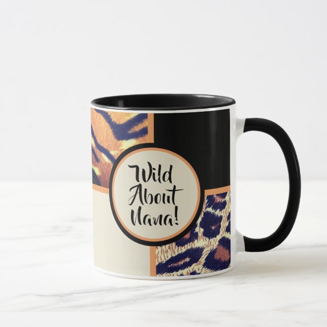 Taza Salvaje sobre el regalo de impresión para animales (Derecha)