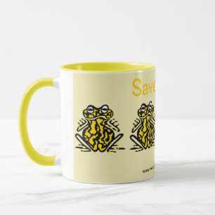Taza Salvar a los FROGS - Vida silvestre - Naturaleza -