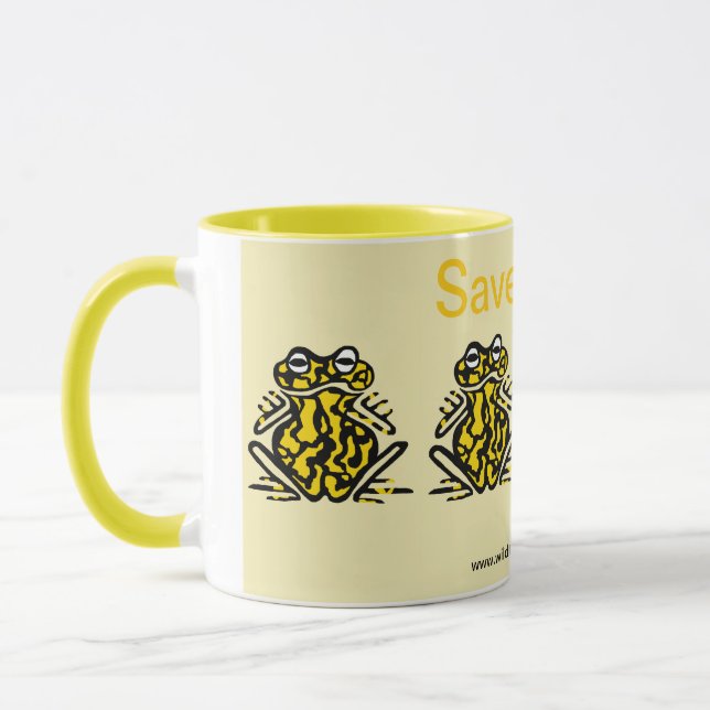 Taza Salvar a los FROGS - Vida silvestre - Naturaleza - (Izquierda)