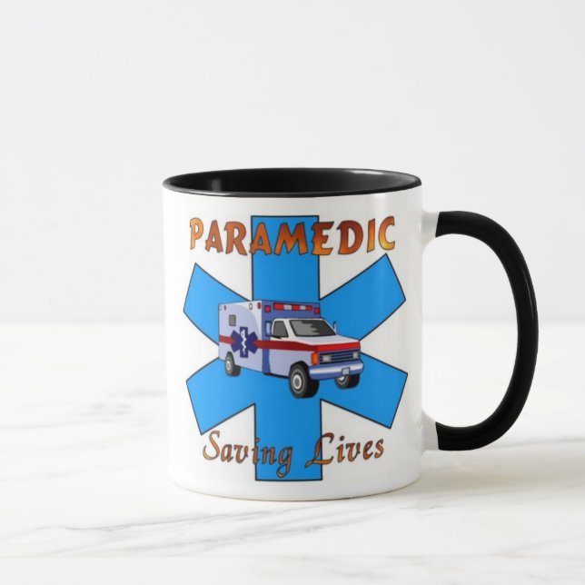 Taza Salvares vidas del paramédico (Derecha)