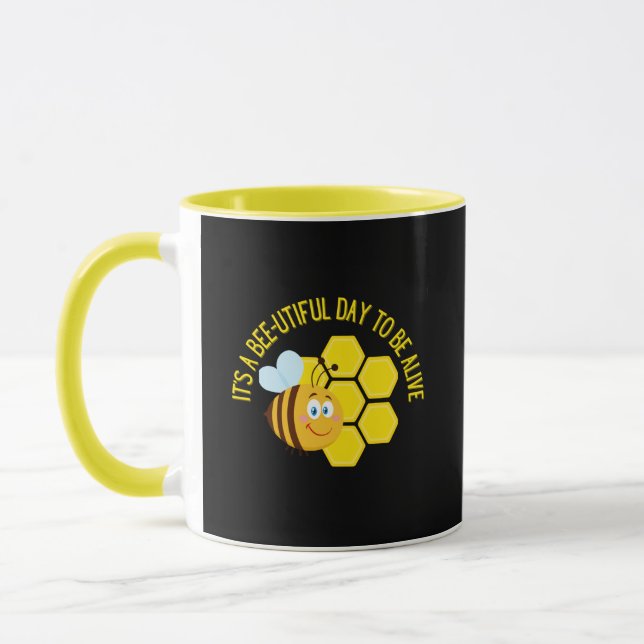 Taza Salven a las abejas el eslogan de BEE cita regalos (Izquierda)