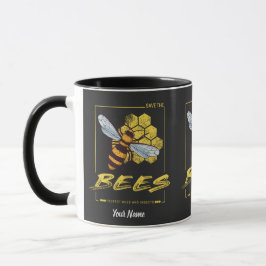 Taza Salven las abejas para apicultores y piratas