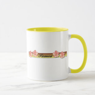 Taza Samoa en barra de oro