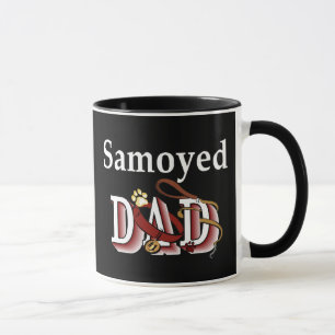 Taza Samoyed Dad Mug
