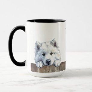 Taza Samoyed Dog Mug