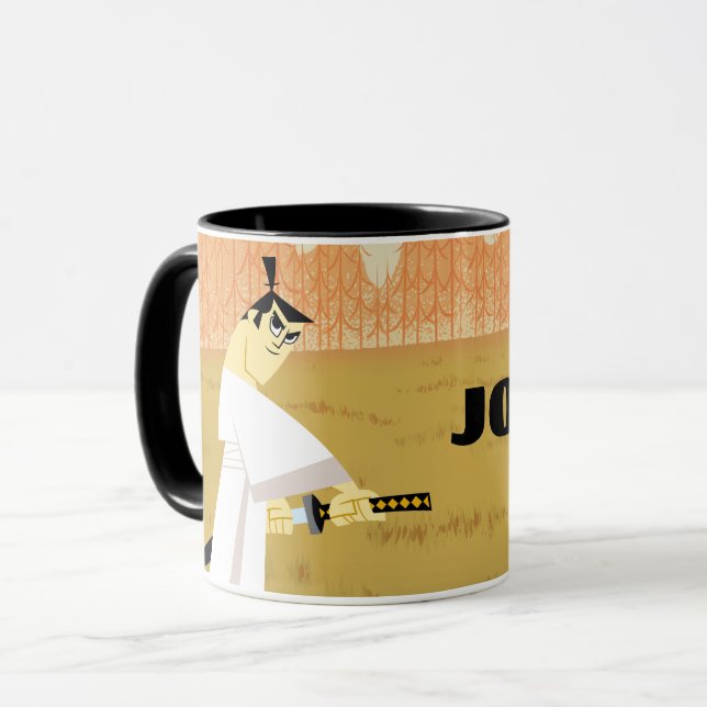 Taza Samurai Jack Drawing Sword (Anverso izquierdo)