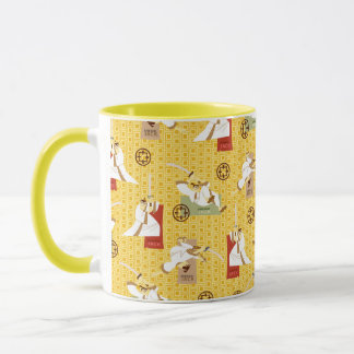 Taza Samurai Jack Sword Poses Character Art Pattern