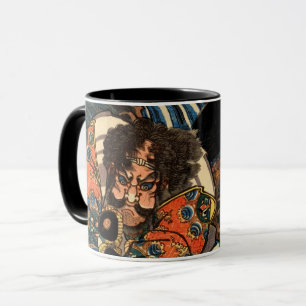 TAZA SAMURAI JAPONÉS