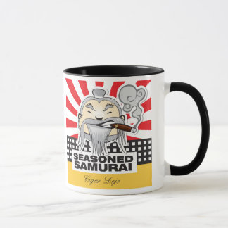 Taza Samurai sazonado