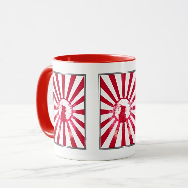 Taza Samurai  Warrior (Anverso izquierdo)