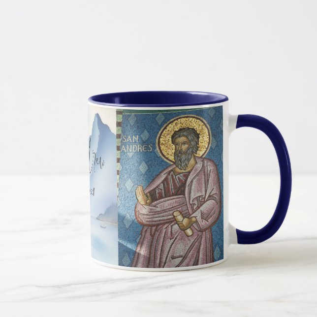 Taza San Andrés, Santo Café Católico (Derecha)