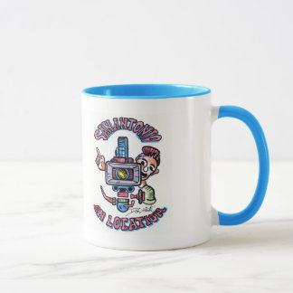 Taza San Antonio en la ubicación