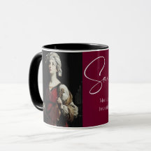 San Cecilia, Santo Café Católico Mug