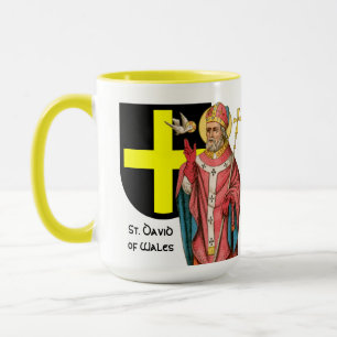 Taza San David de Gales (P 001) y Su Escudo