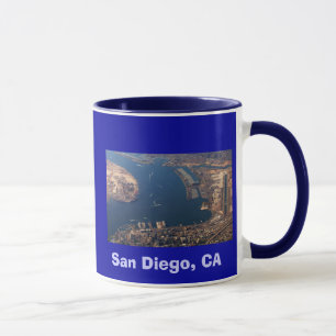 Taza San Diego, antena de CA, San Diego, CA