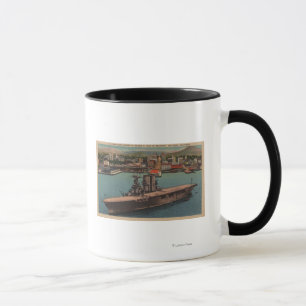 Taza San Diego, CA - portaaviones de la marina