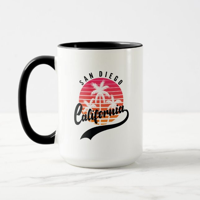 Taza San Diego, California Mug (Izquierda)