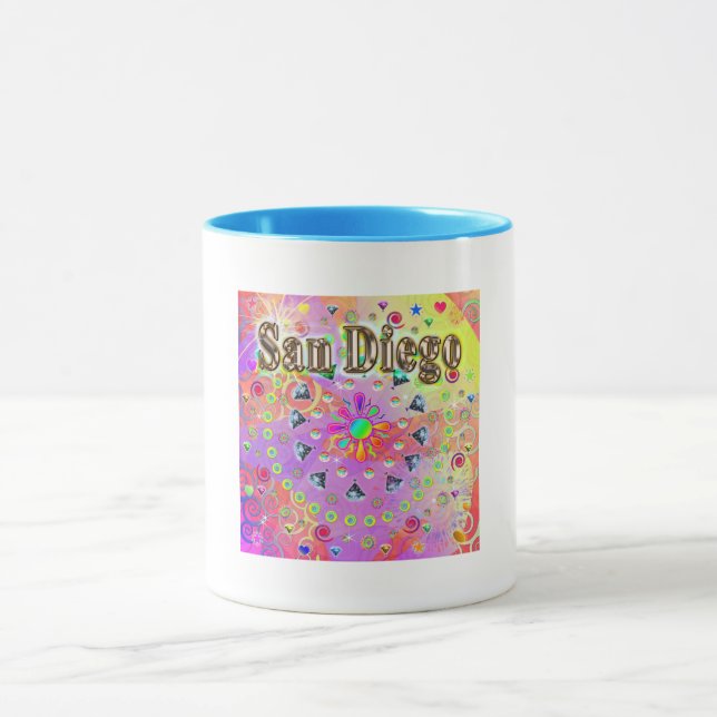 Taza San Diego Lucky Golden Mug (Centro)