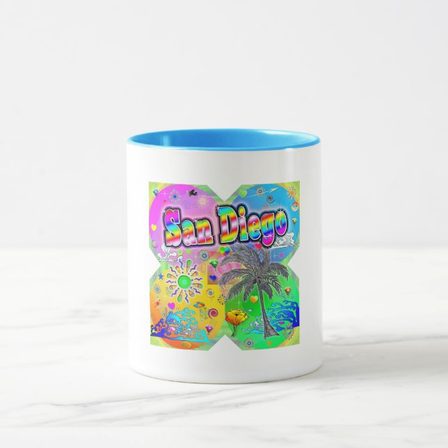 Taza San Diego Quadro Seasons Mug (Centro)