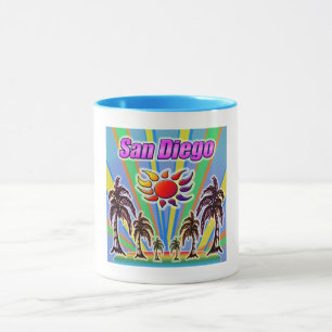 Taza San Diego Summer Love Mug
