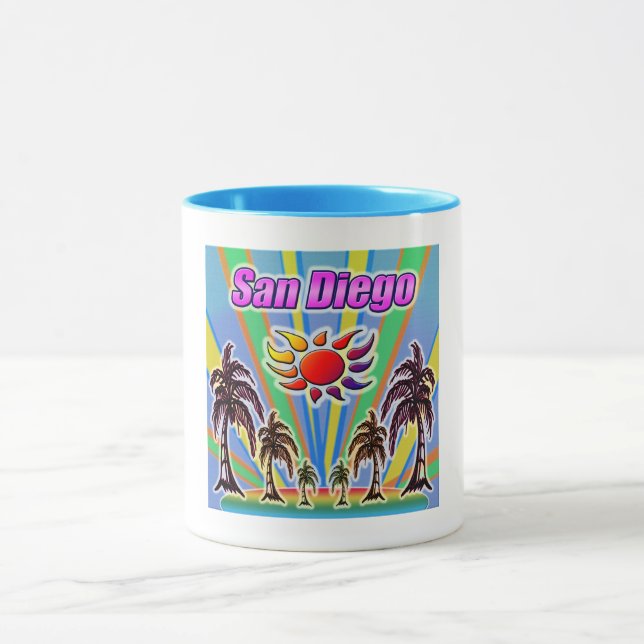 Taza San Diego Summer Love Mug (Centro)