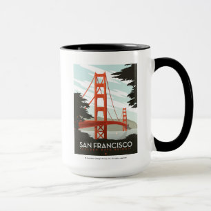 Taza San Francisco, CA - Puente Golden Gate