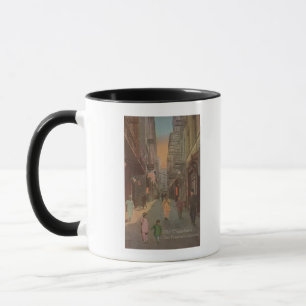 Taza San Francisco, CAView de la calle vieja de