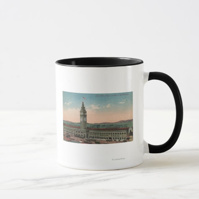 Taza San Francisco, edificio de la terminal de ferris d (Derecha)