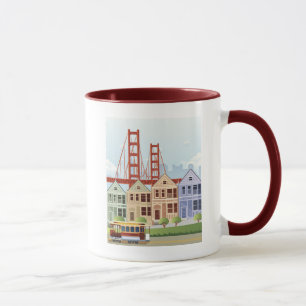 Taza San Francisco el   las señoras pintadas