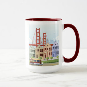 Taza San Francisco el   las señoras pintadas