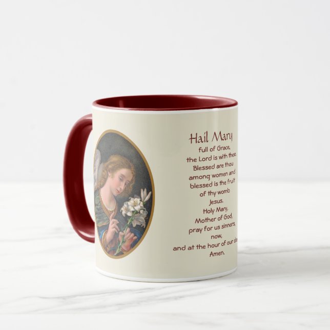 Taza San Gabriel el Arcángel (M 035) (Anverso izquierdo)