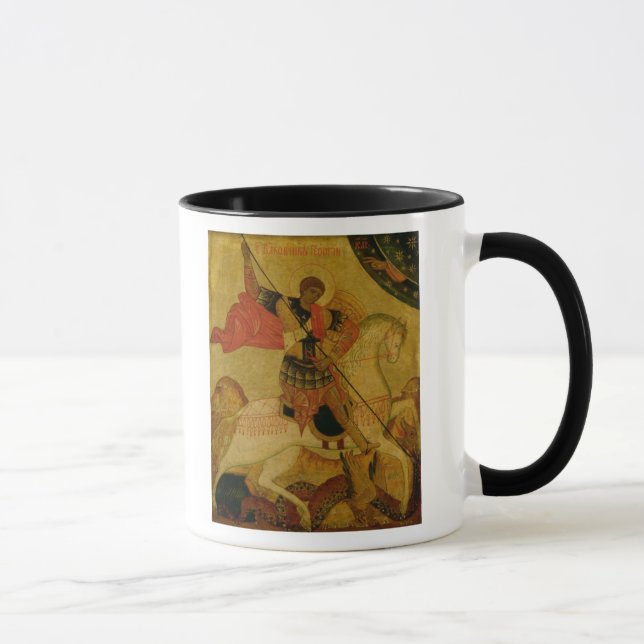 Taza San Jorge que mata el dragón (Derecha)