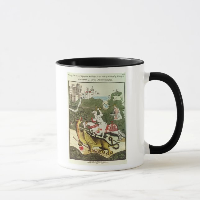 Taza San Jorge y el dragón (Derecha)