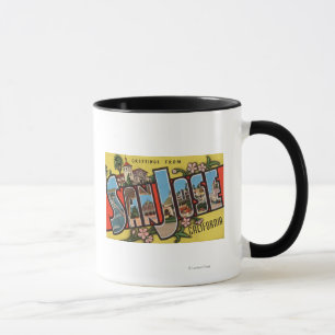 Taza San Jose, escenas de la letra de CaliforniaLarge
