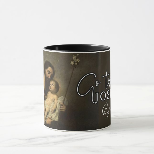 Taza San José Jesús Oración Católica Religiosa (Centro)
