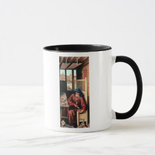 Taza San José retrató como carpintero medieval