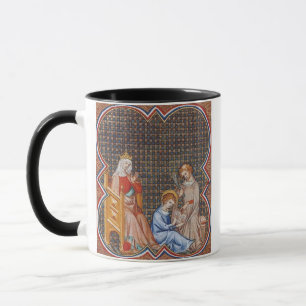 Taza San Luis IX de Francia Patrono de Reyes Arte
