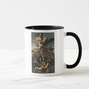 Taza San Miguel abrumador del Demonio, 1518