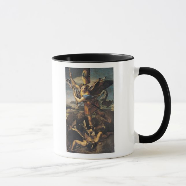 Taza San Miguel abrumador del Demonio, 1518 (Derecha)