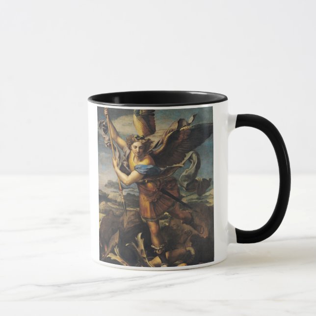 Taza San Miguel abrumador del Demonio, 1518 (Derecha)