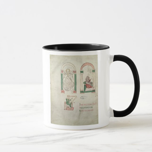 Taza San Miguel, St Augustine y St David (Derecha)