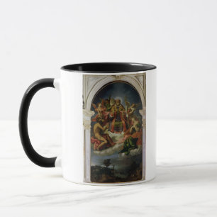 Taza San Nicolás en gloria con los santos