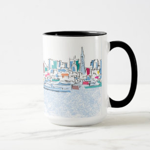 Taza San panorámico Franciso, CA