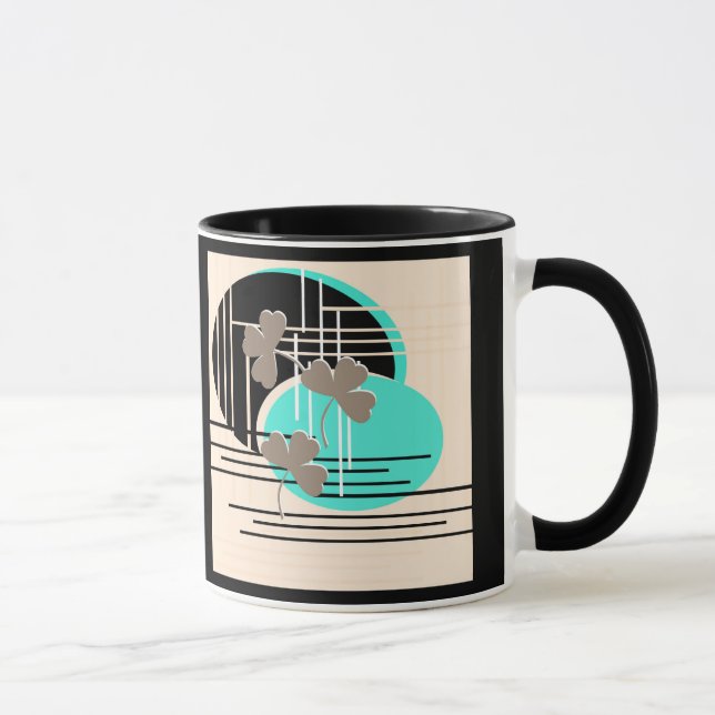 Taza San Patricio, abstracción (Derecha)