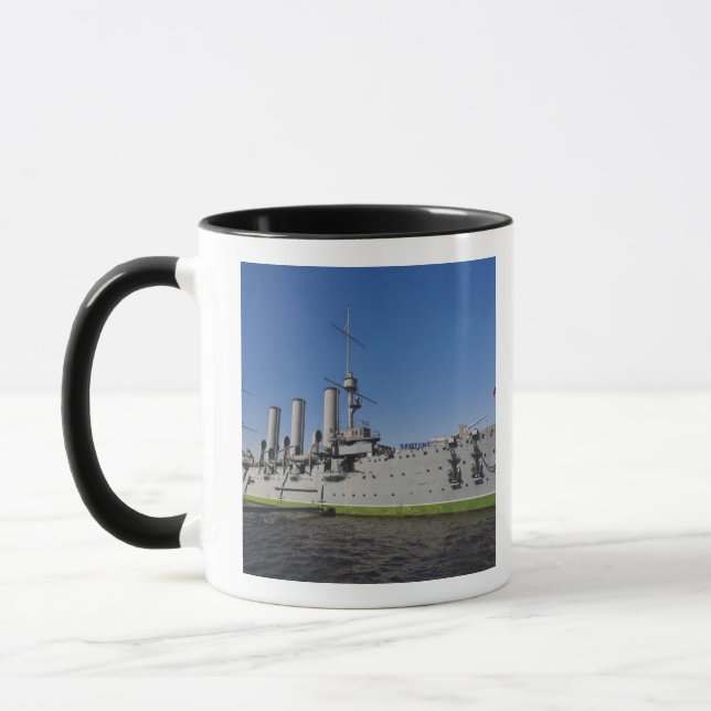 Taza San Petersburgo, Crucero Aurora (Izquierda)