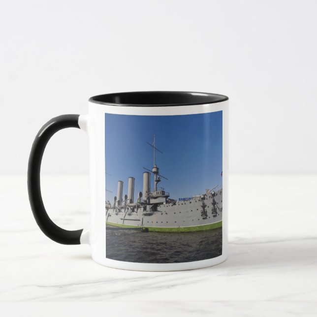 Taza San Petersburgo, Cruiser Aurora (Izquierda)
