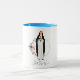 Taza San Rosa de Lima, católico San Coffee Mug