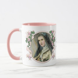 Taza San Terés Carmelita Pink Floral Mug