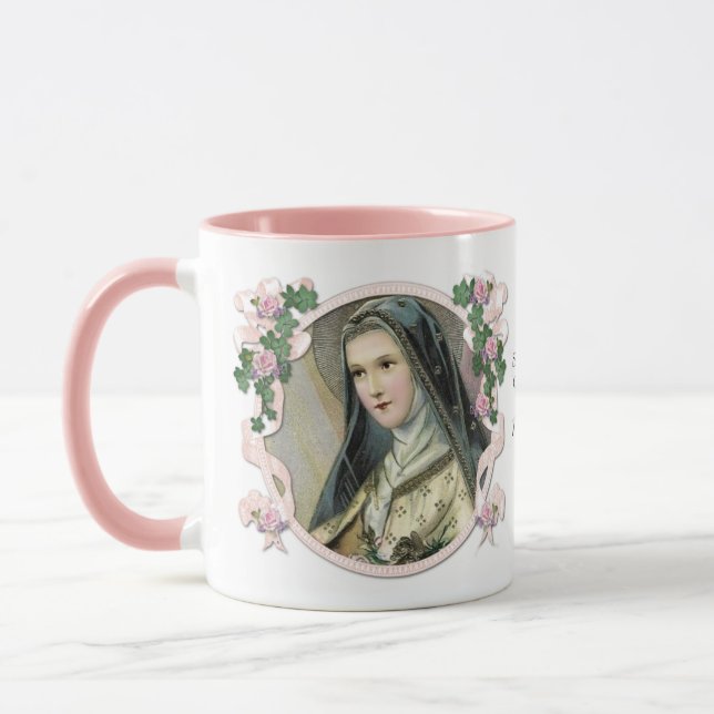 Taza San Terés Carmelita Pink Floral Mug