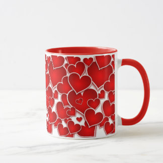 Taza San Valentín Corazón Rojo